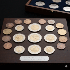 Croatian Kuna Coins Collection